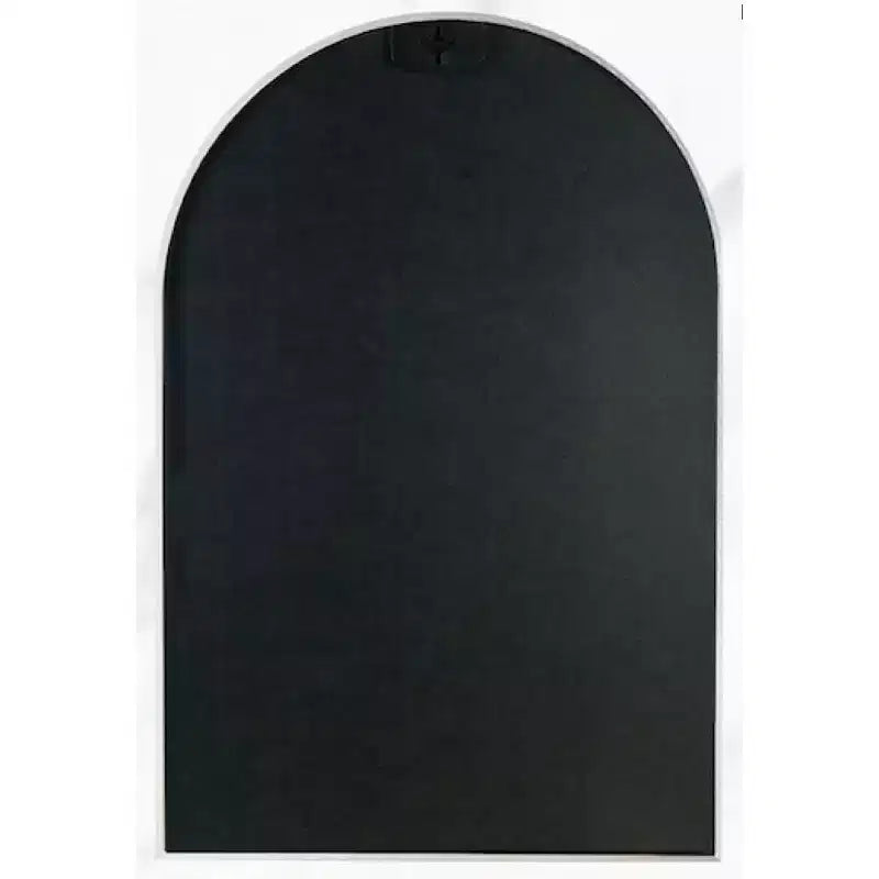 Aluminum Alloy Arched Wall Mirror Gold 20"W x 30"H