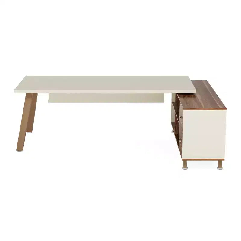 E0 Grade Board L-Shaped Desk 71"L x 55"W