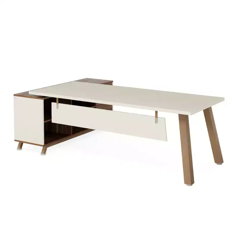 E0 Grade Board L-Shaped Desk 71"L x 55"W