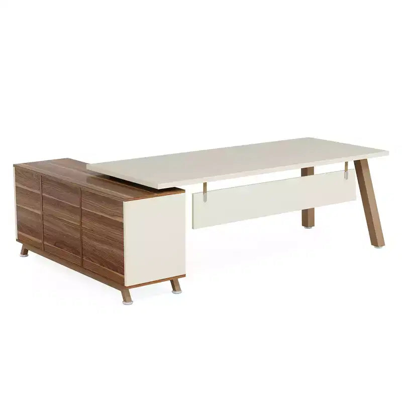E0 Grade Board L-Shaped Desk 71"L x 55"W
