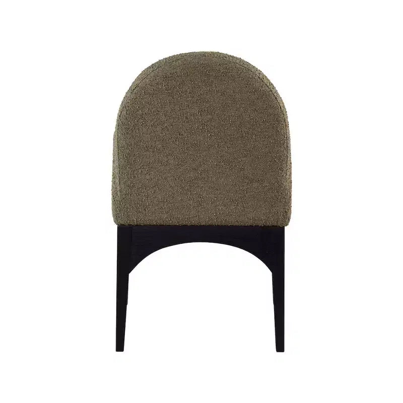 Plywood Linen Upholstered Dining Arm Chair 23"W x 23"D x 35.5"H