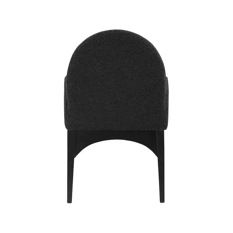 Plywood Linen Upholstered Dining Arm Chair 23"W x 23"D x 35.5"H