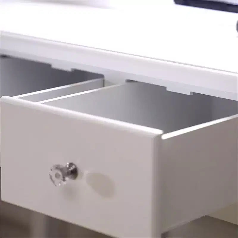 MDF 5-Drawer Vanity Dressing Table with LED Mirror 31.5"W x 15.75"D x 55.51"H
