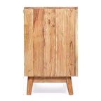 Buffet de rangement 2 portes en bois de manguier et acacia 47"L x 16"P x 26,5"H