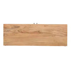 Buffet de rangement 2 portes en bois de manguier et acacia 47"L x 16"P x 26,5"H