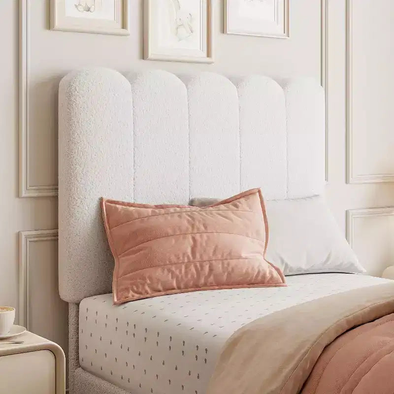 Velvet Upholstered Metal Frame Twin Platform Bed with Storage Drawer