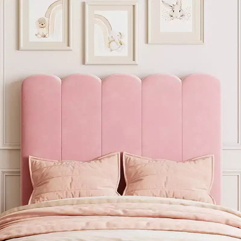 Velvet Upholstered Metal Frame Twin Platform Bed with Storage Drawer