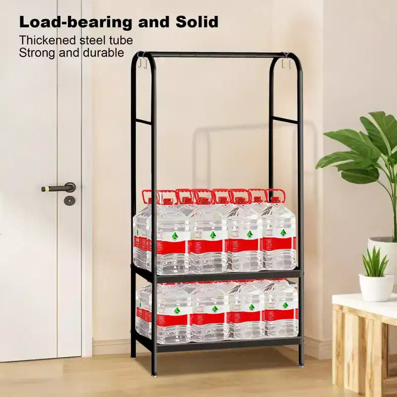 Metal Freestanding Garment Rack 31.5"W x 13"D x 67.7"H